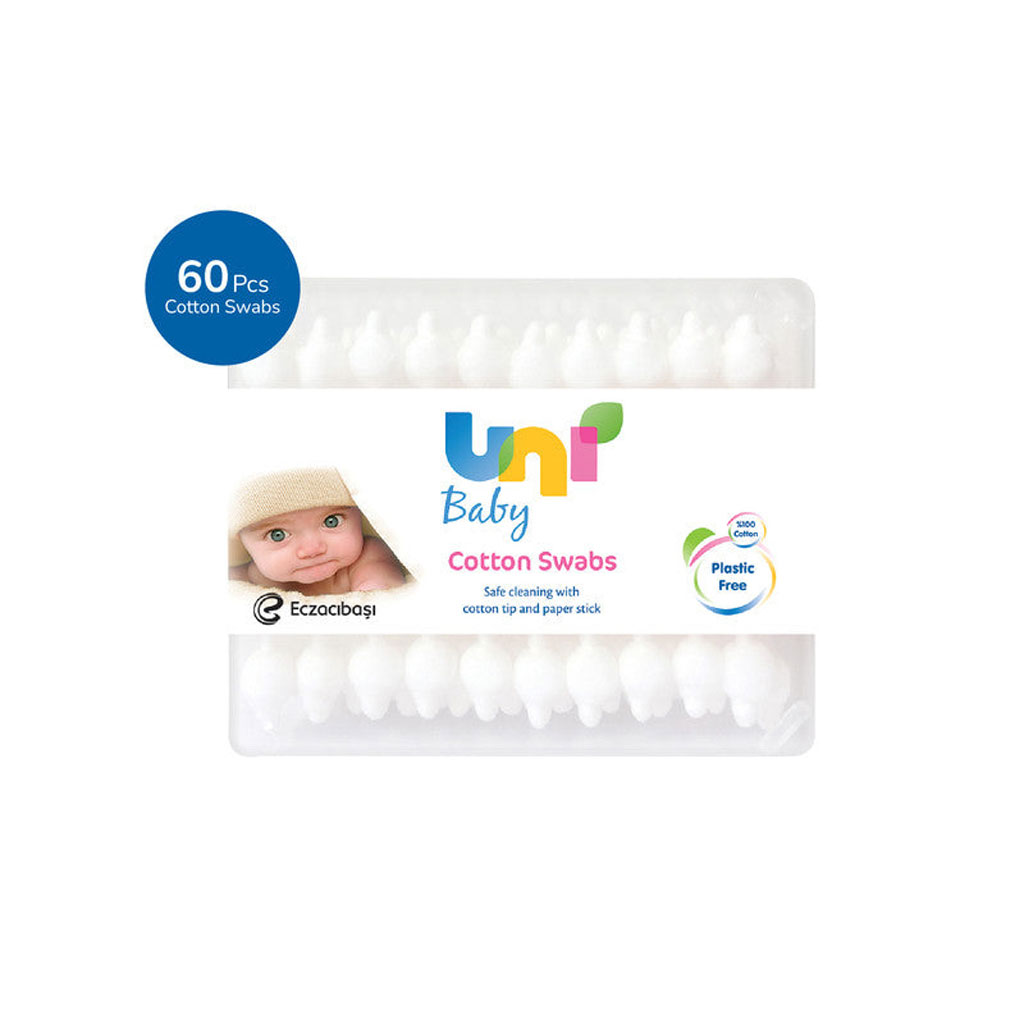 Uni Baby Cotton Swab, Pack of 60's