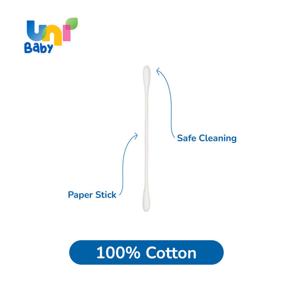 Uni Baby Cotton Swab, Pack of 100's