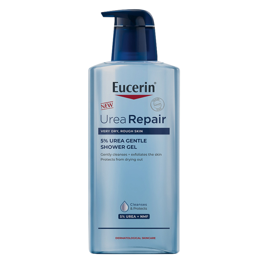 Eucerin 5% Urea Repair Gentle Shower Gel For Very Dry & Rough Skin 400ml 