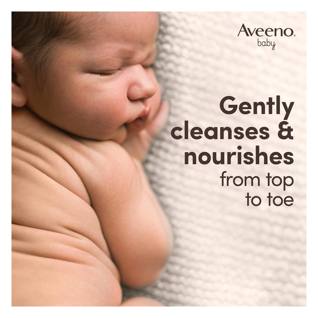 Aveeno Baby Daily Care Hair & Body Wash For Sensitive Skin 400ml