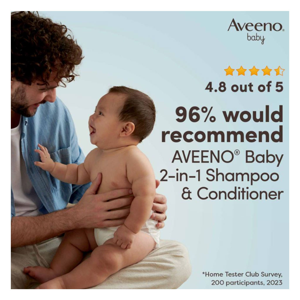 Aveeno Baby Daily Care 2-In-1 Shampoo & Conditioner 250ml
