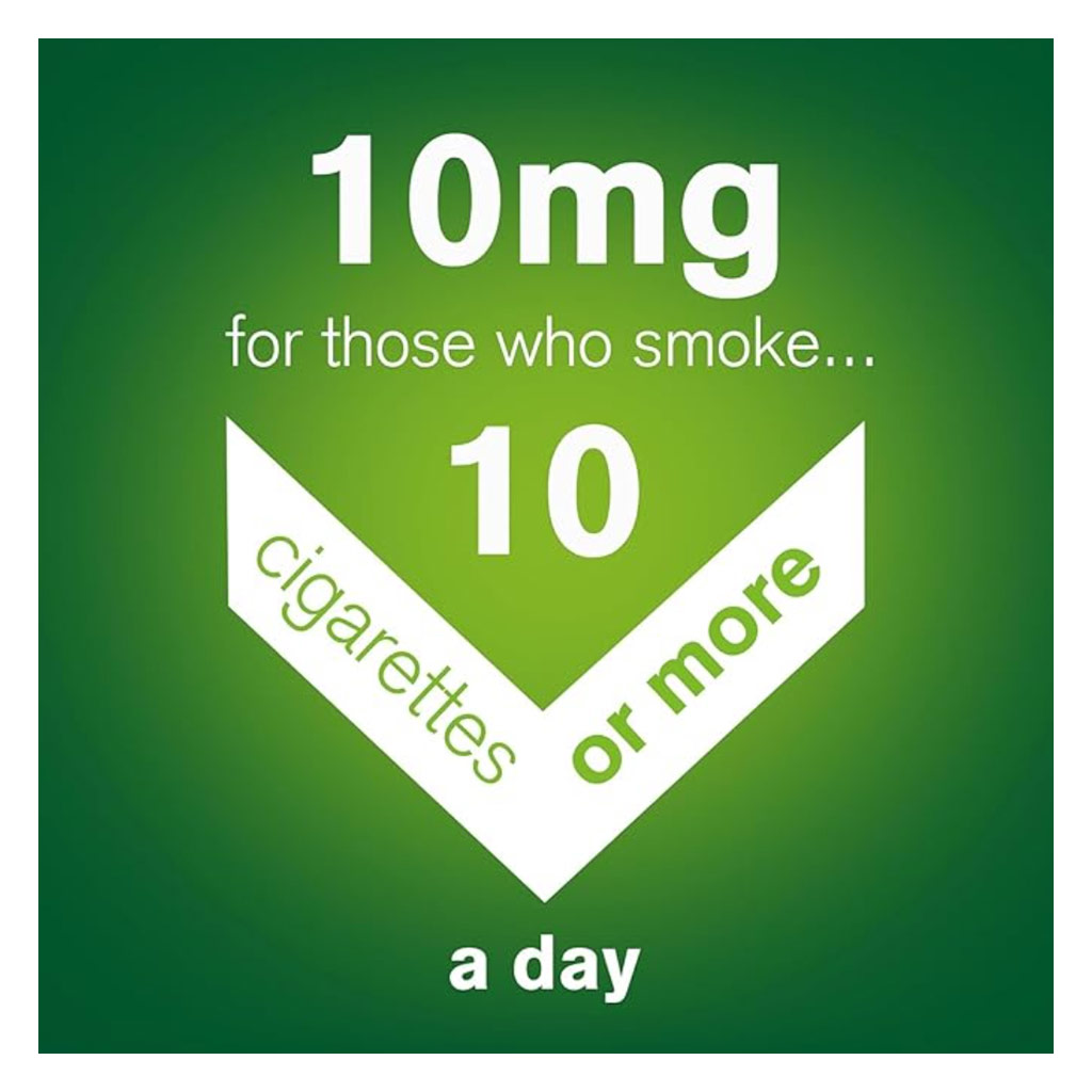 Nicorette Nicotine 10mg Invisi Patches, Pack of 7’s