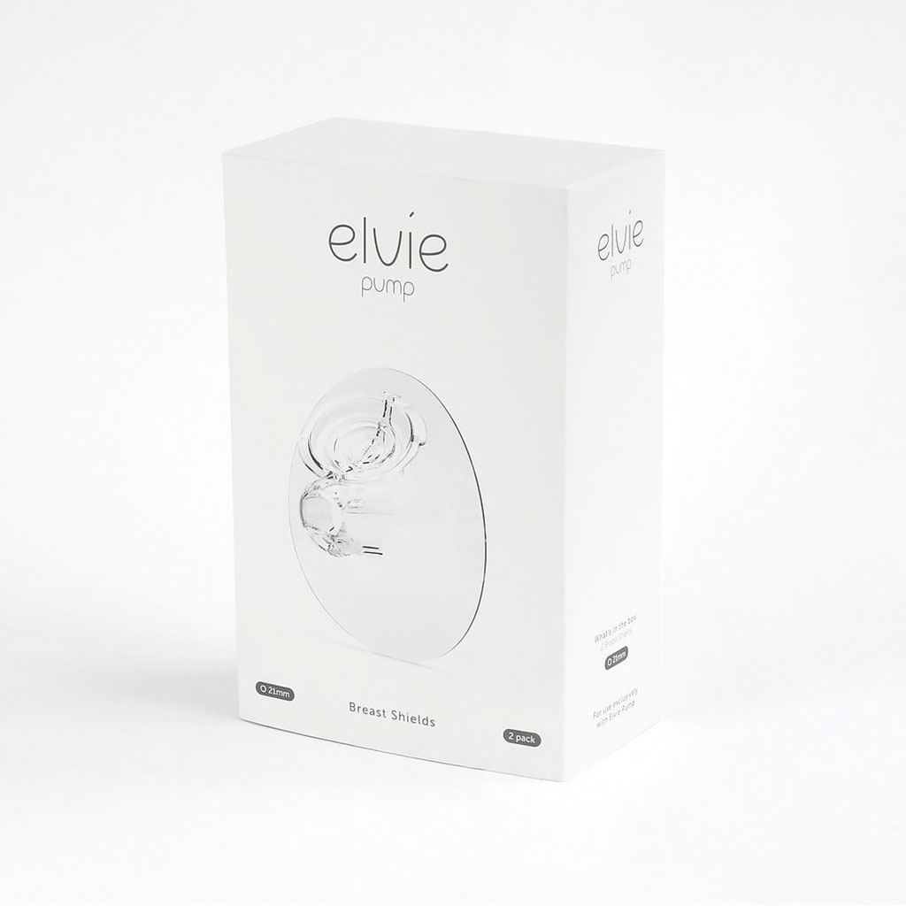 Elvie Pump Breast Shields, Size 21mm, Pack of 2's