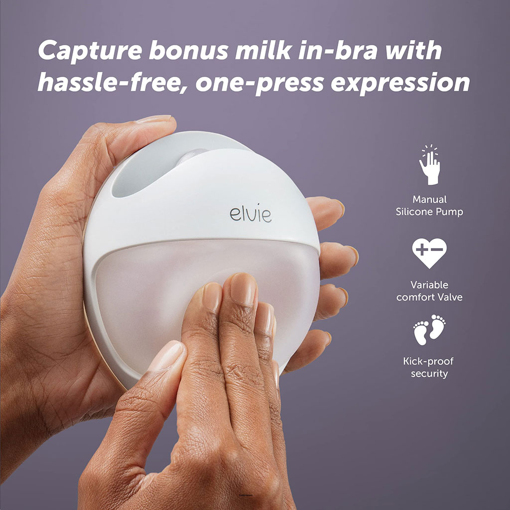 Elvie Curve Wearable Manual Breast Pump