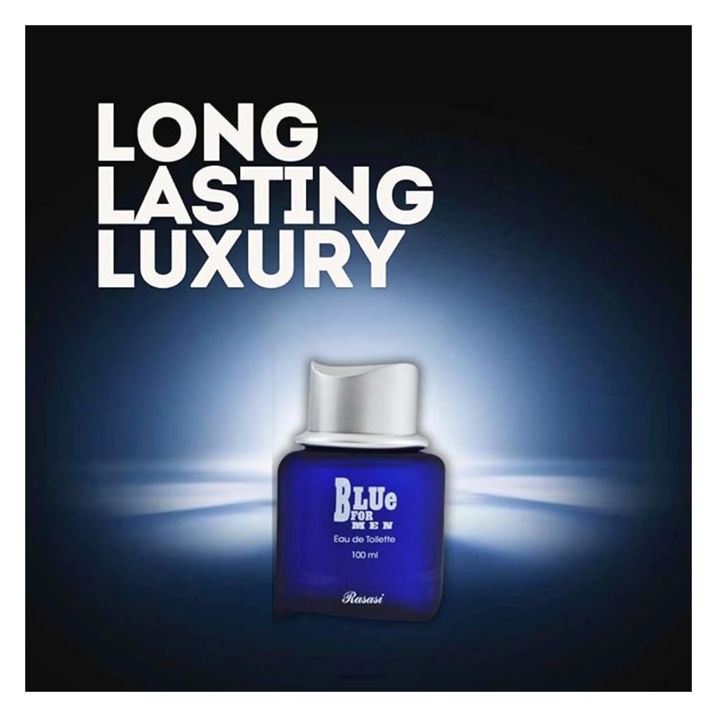 Rasasi Blue Eau De Toilette Spray For Men 100ml