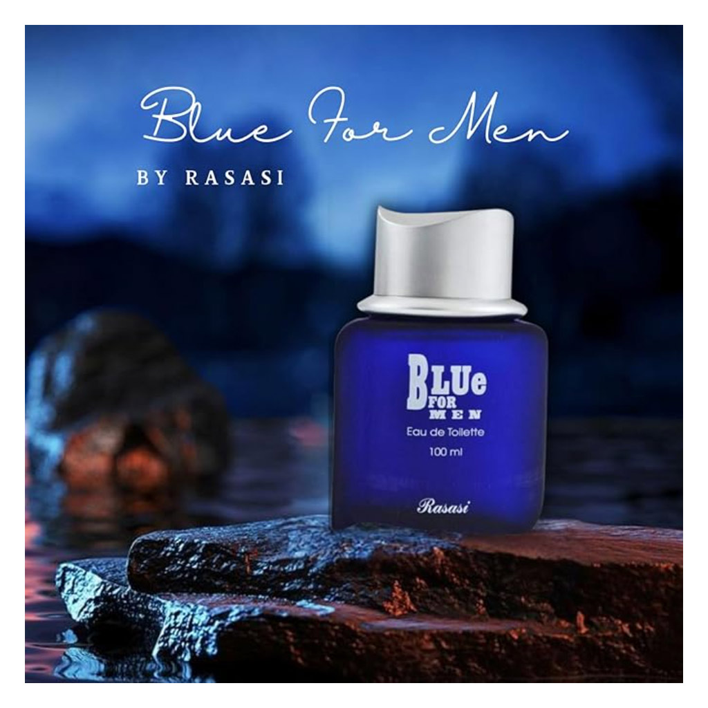 Rasasi Blue Eau De Toilette Spray For Men 100ml