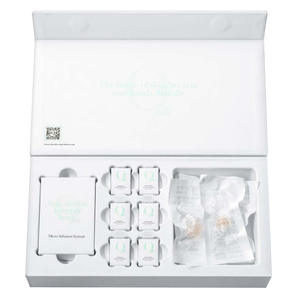 Qure Skincare Micro-Infusion System - At Home Microneedling Facial