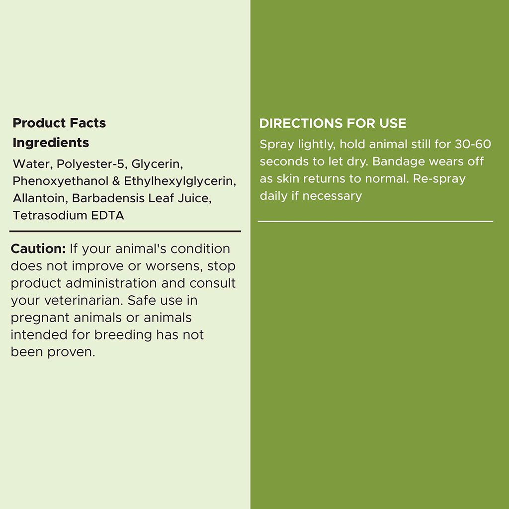 Chew + Heal Liquid Bandage Spray For Dogs 236ml