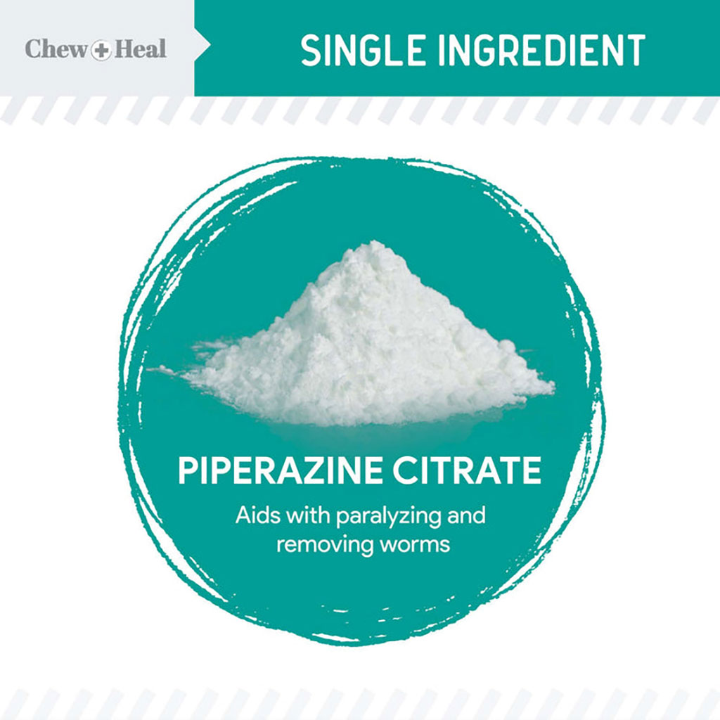 Chew + Heal Stop The Worms Oral Liquid For Puppies & Kittens 118ml