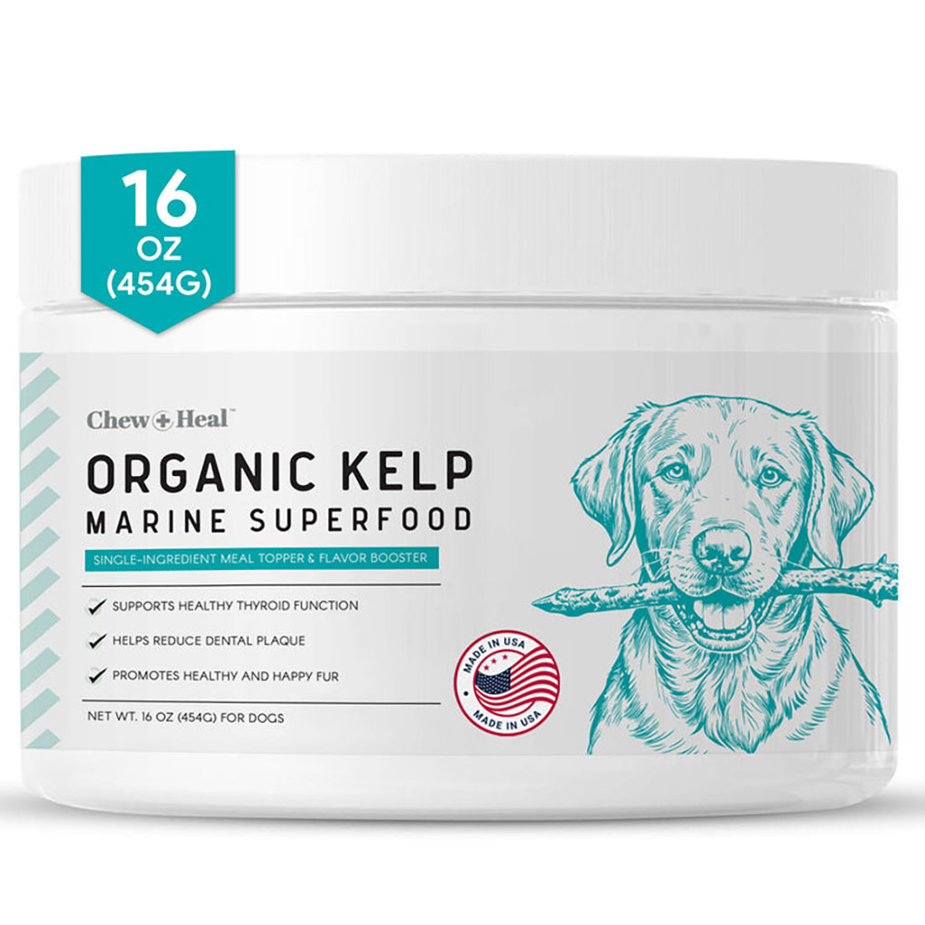 Chew + Heal Organic Kelp Marine Superfood For Dogs 454g