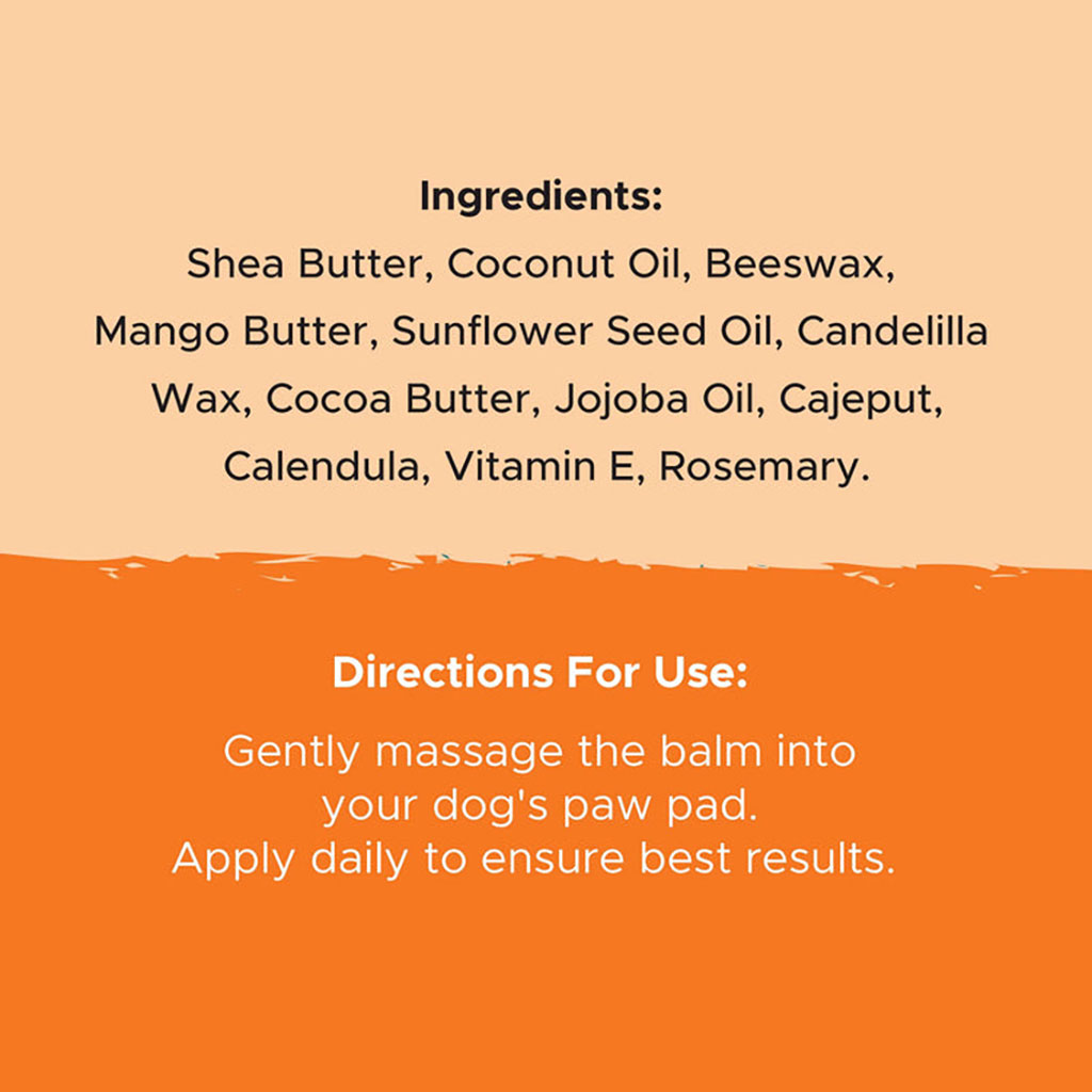 Chew + Heal Paw Soothing Balm For Dogs 57g