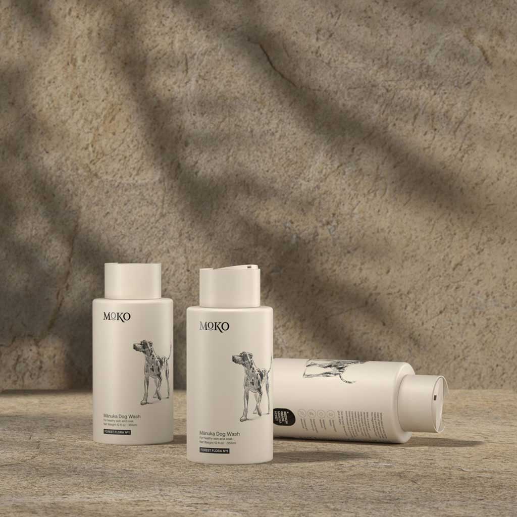 Moko Manuka Dog Wash For Health Skin & Coat 355ml