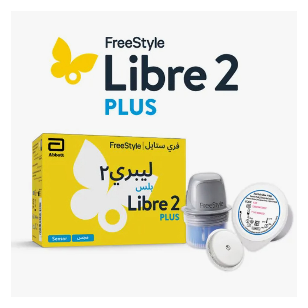Freestyle Libre 2 Plus Flash Sensor Continuous Glucose Monitoring Reader
