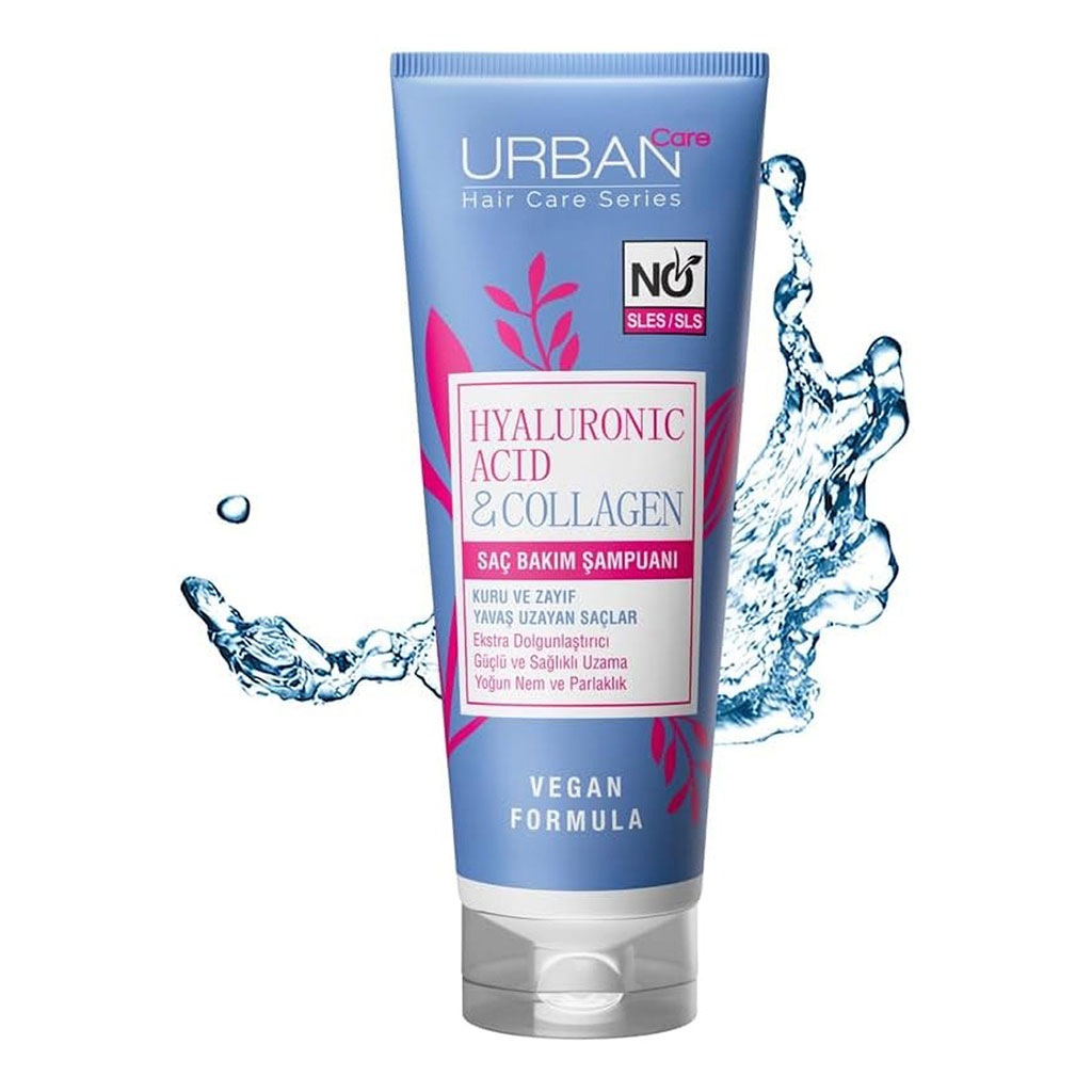 Urban Care Hyaluronic Acid & Collagen Shampoo For Dry Hair 250ml