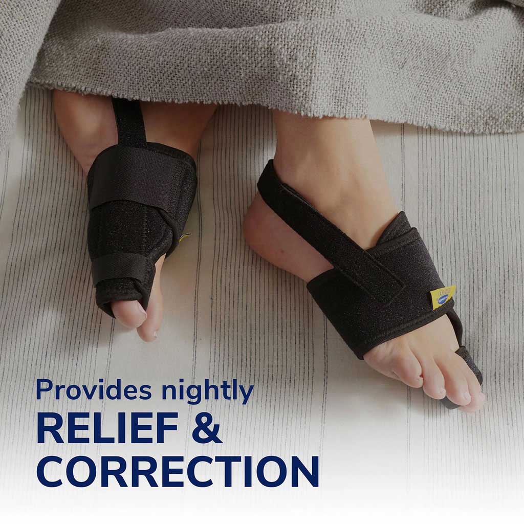 Dr.Scholl's Bunion Relief & Toe Corrector Massaging Gel Splint, Pack of 2's
