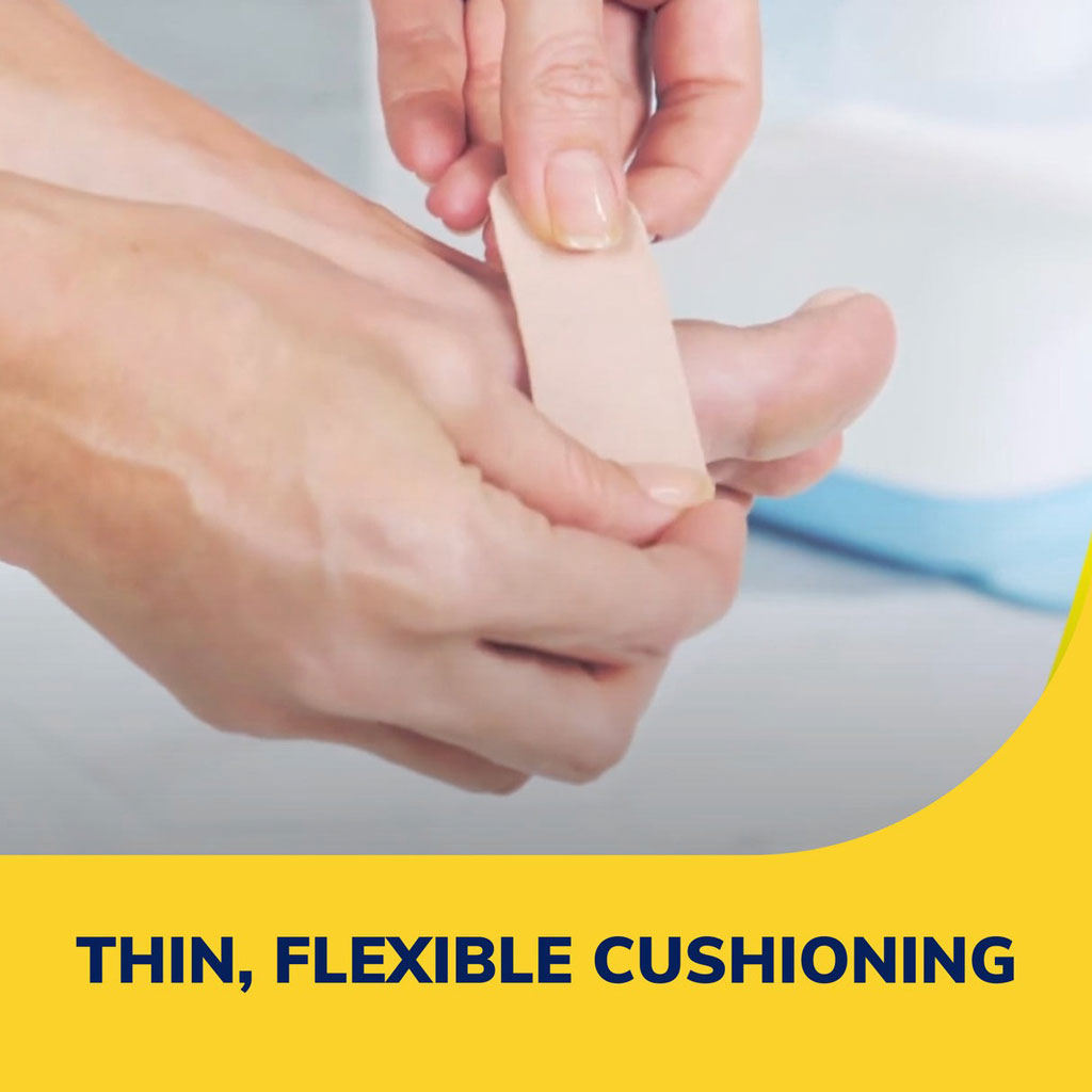 Dr.Scholl's Moleskin Padding For Feet, Pack of 3's