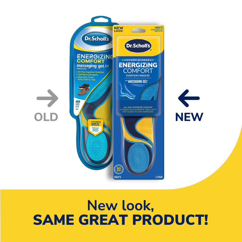 Dr.Scholl's Energizing Comfort Insoles For Women, Size 6-10 - 1 Pair