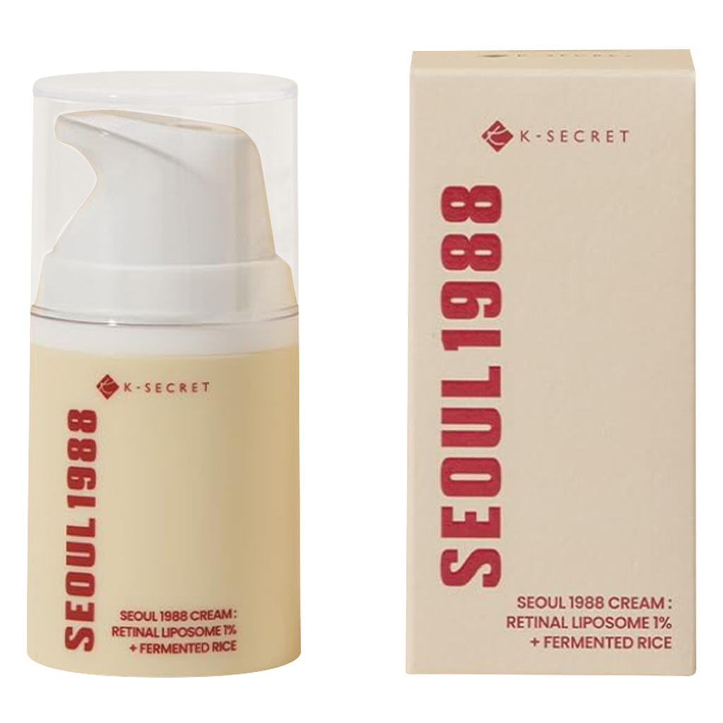 K-Secret Seoul 1988 Retinal Liposome 1% + Fermented Rice Extract Face Cream 50ml