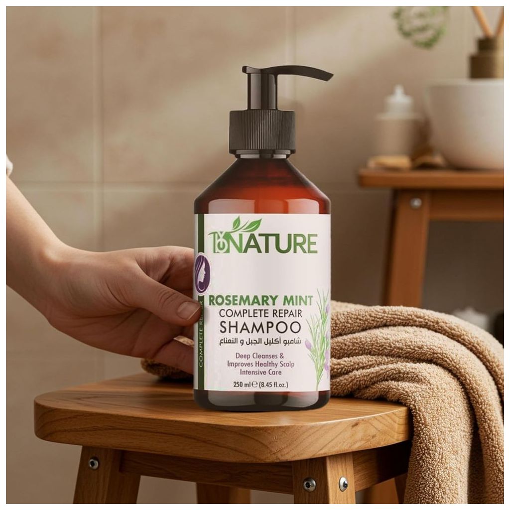 ByNature Rosemary Mint Complete Repair Shampoo 250ml