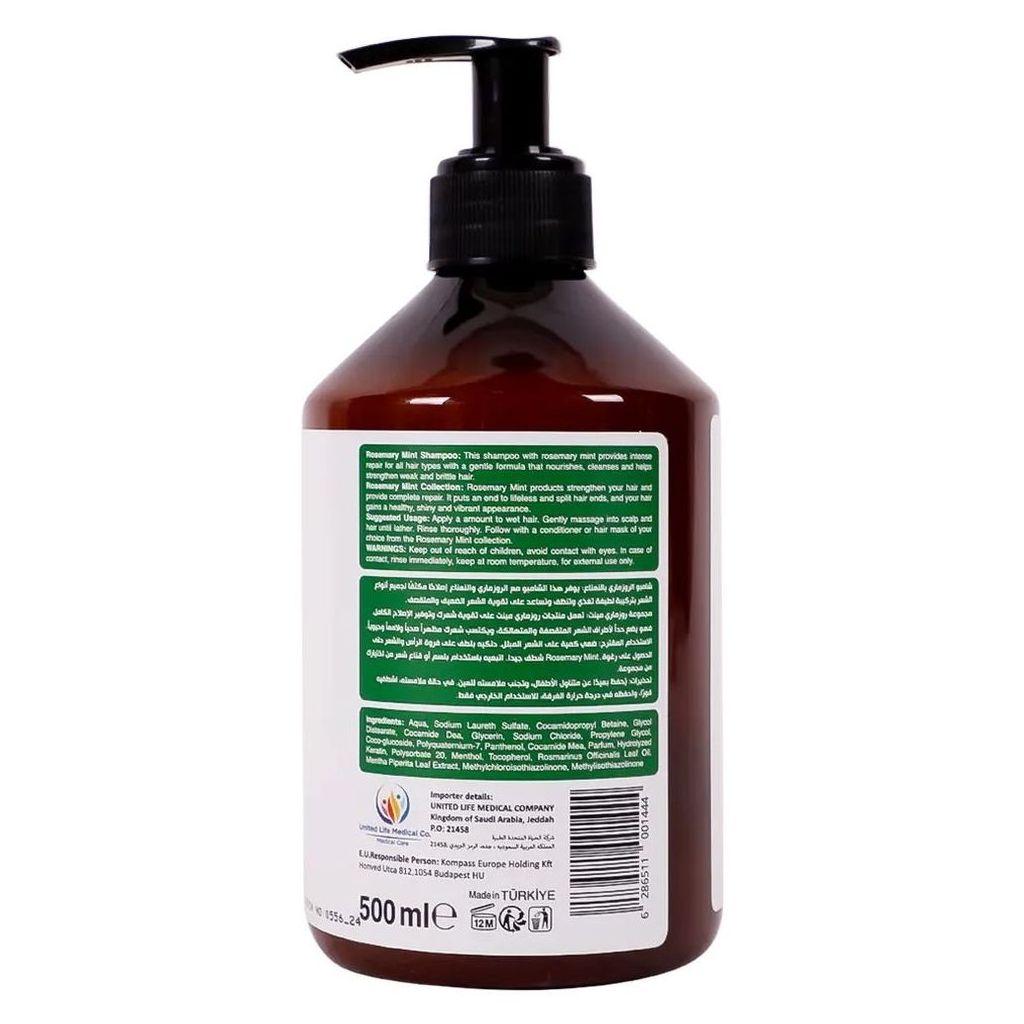 ByNature Rosemary Mint Complete Repair Shampoo 500ml