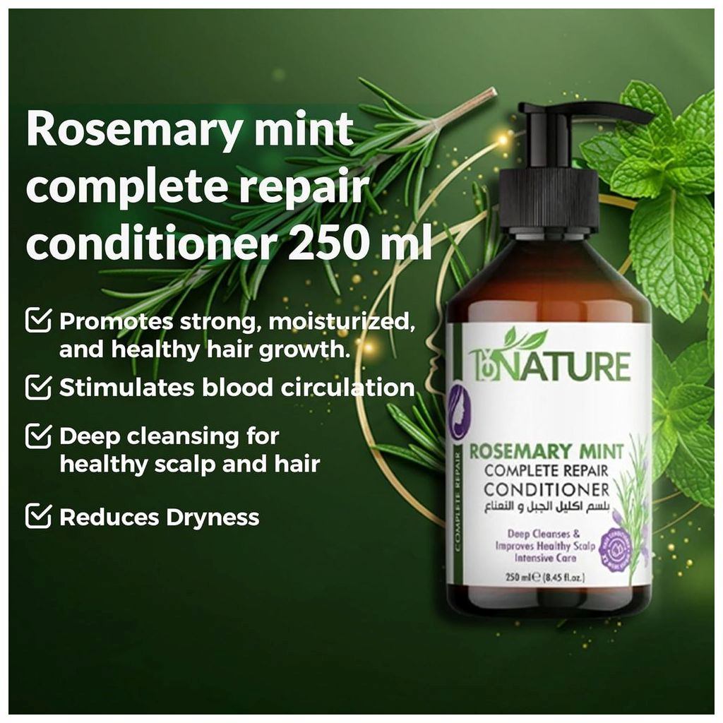 ByNature Rosemary Mint Complete Repair Conditioner 250ml