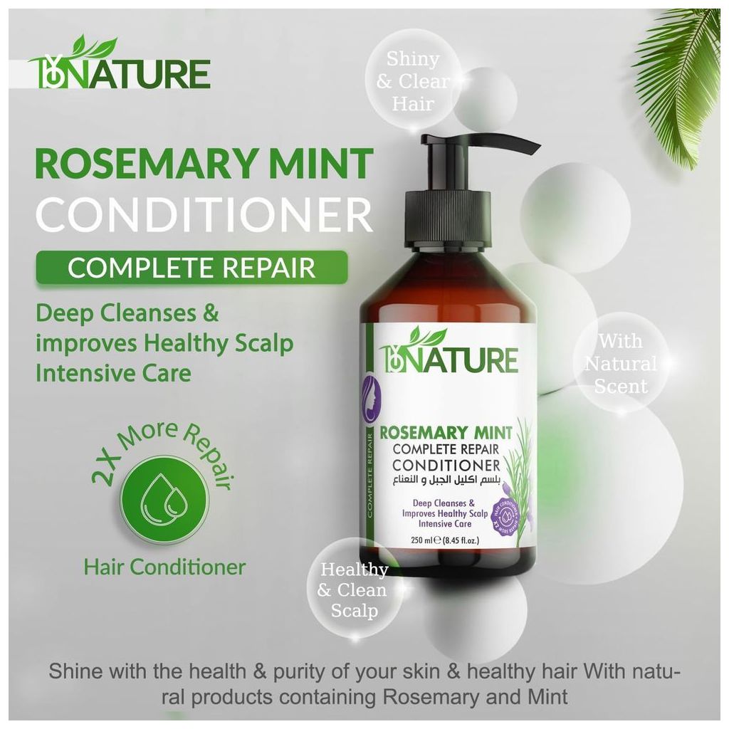 ByNature Rosemary Mint Complete Repair Conditioner 250ml