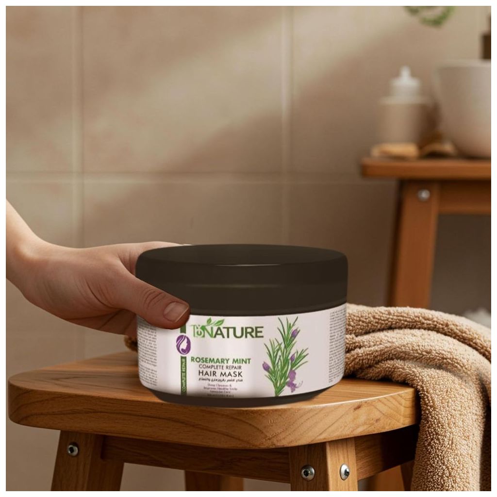 ByNature Rosemary Mint Complete Repair Hair Mask 300ml