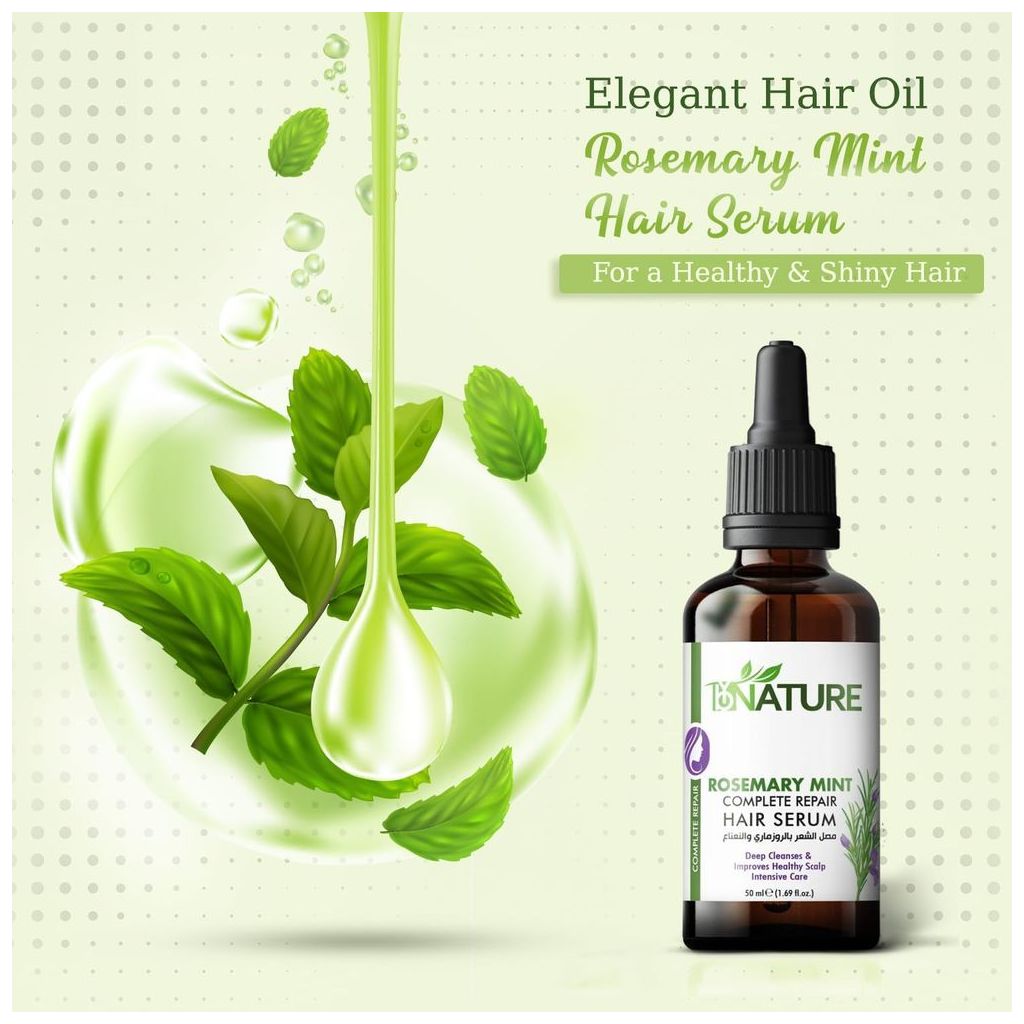 ByNature Rosemary Mint Complete Repair Hair Serum 50ml