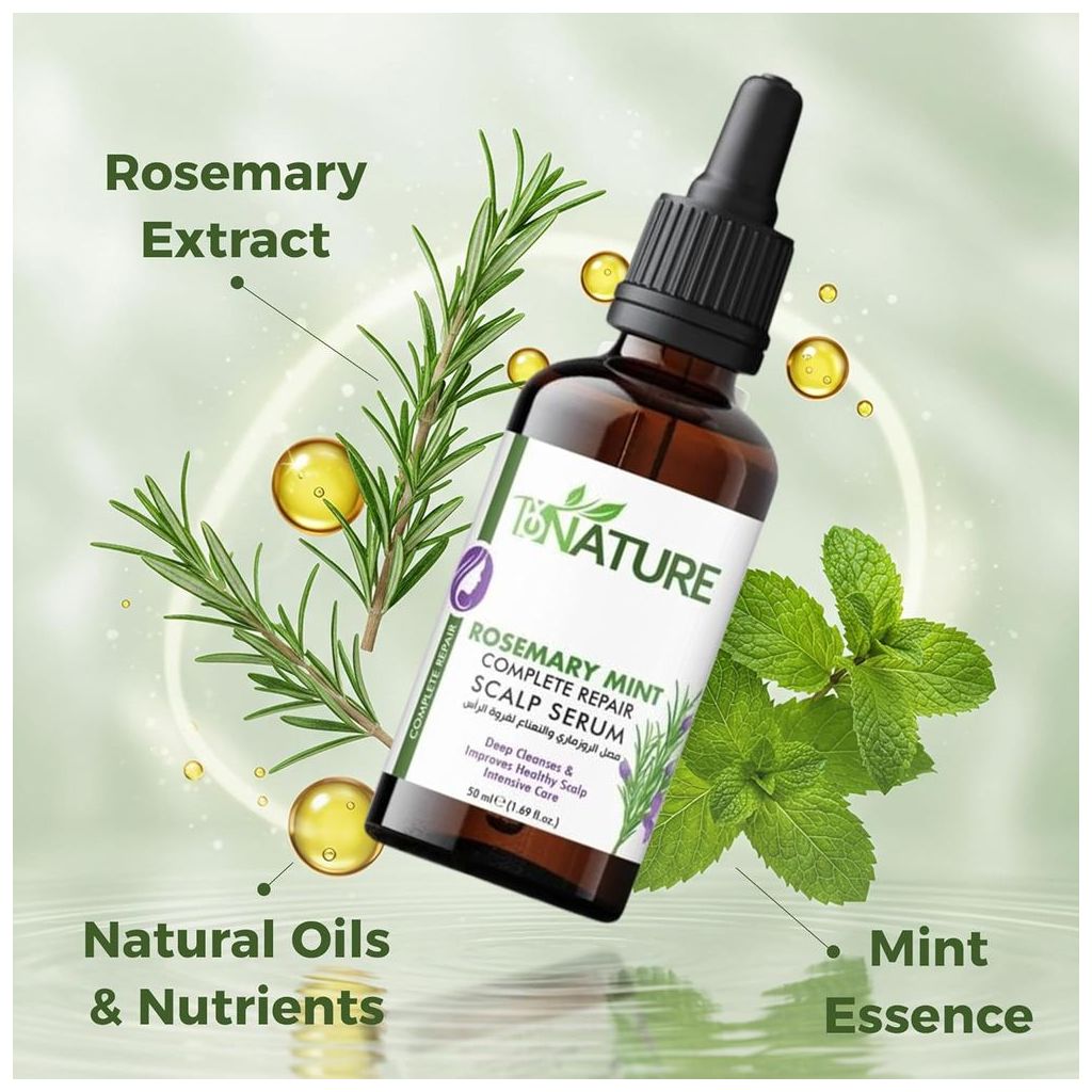 ByNature Rosemary Mint Complete Repair Scalp Serum 50ml