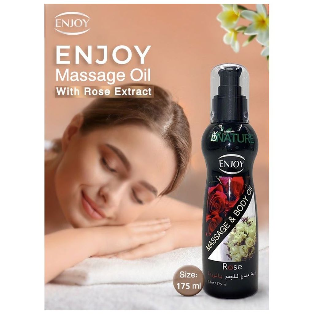 Enjoy Rose Massage & Body Oil 175ml