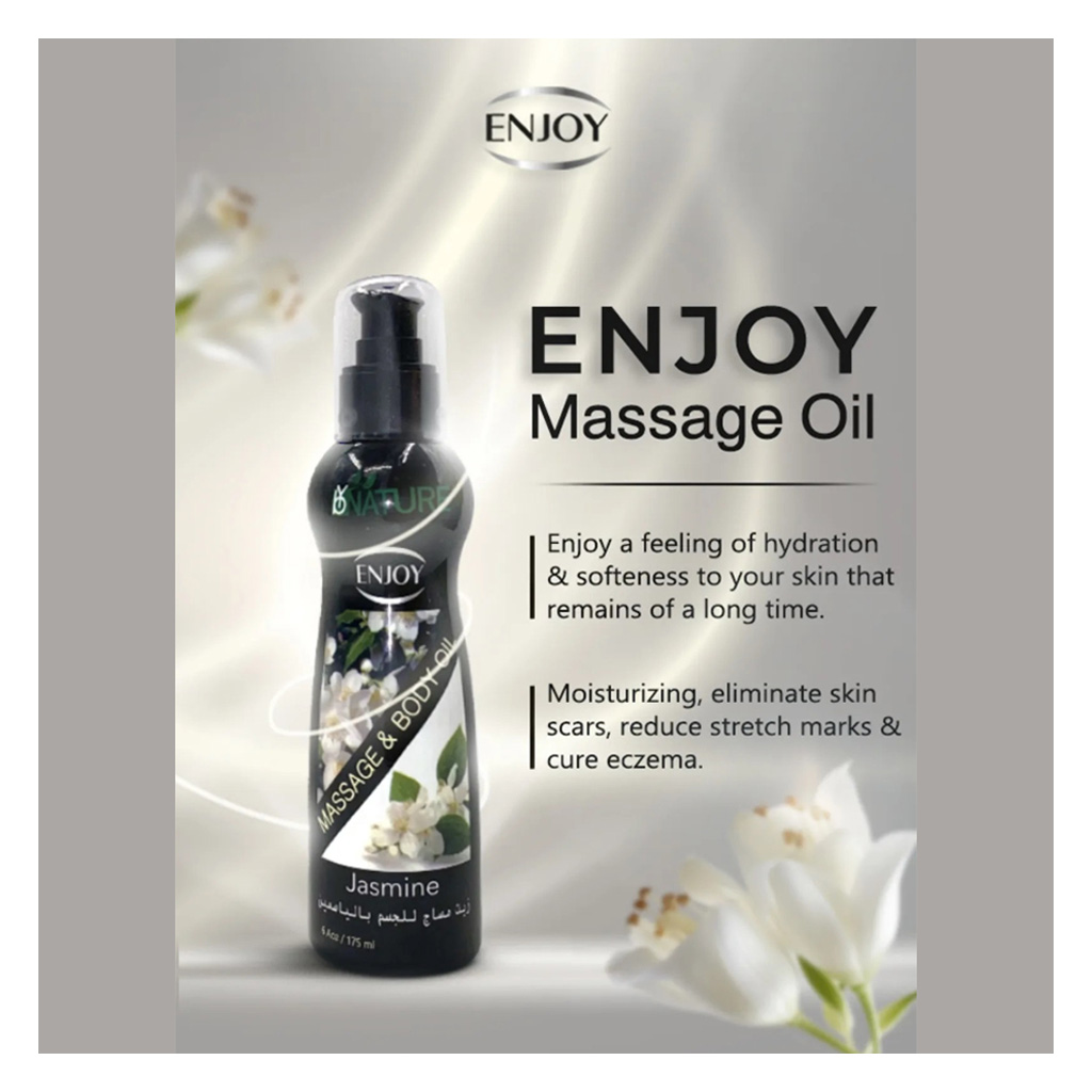Enjoy Jasmine Massage & Body Oil 175ml