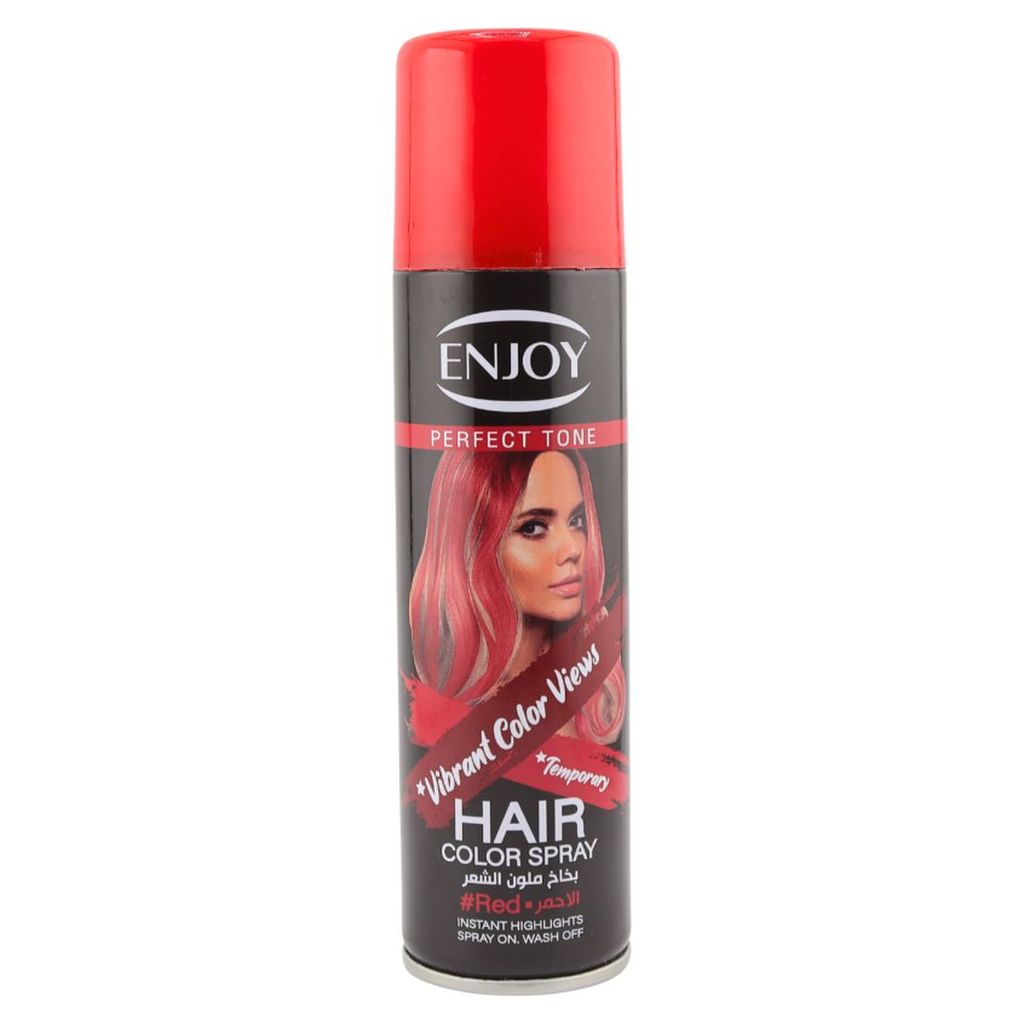 Enjoy Hair Color Spray 150ml - Red