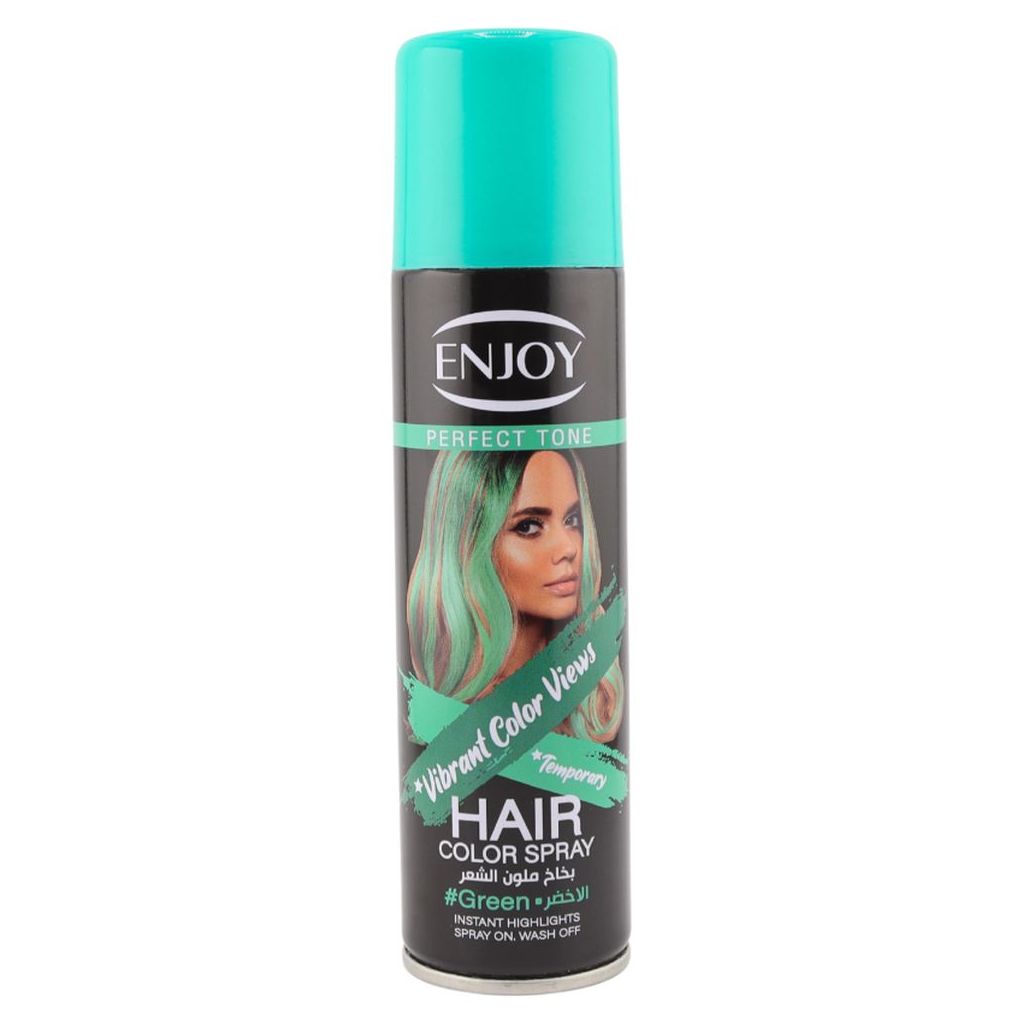 Enjoy Hair Color Spray 150ml - Green Color