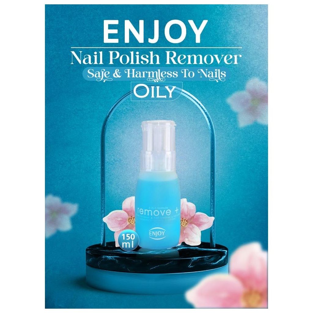 Enjoy Remove+ Oily Nail Polish Remover 150ml