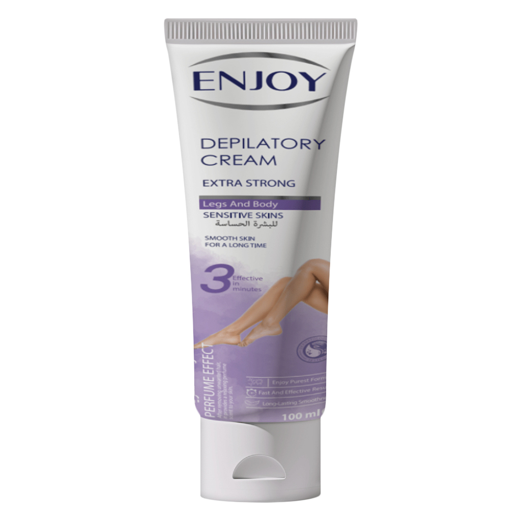 Enjoy Extra Strong Depilatory Cream For Sensitive Skin 100ml