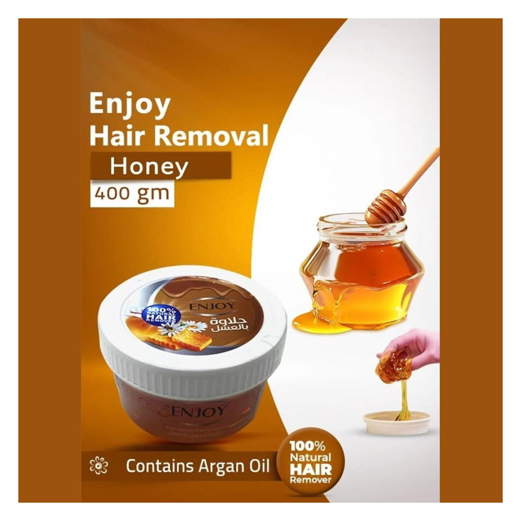 Enjoy Advanced Honey Hair Removal Wax 400g