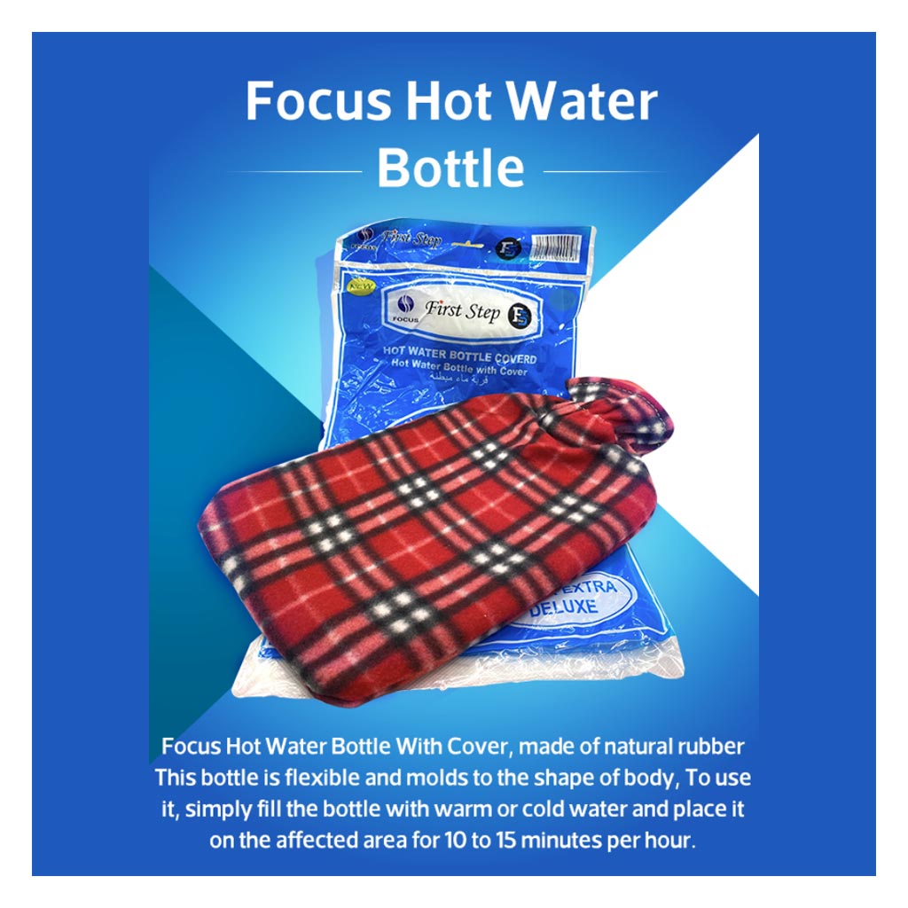 First Step Hot Water Bottle With Cover 2l