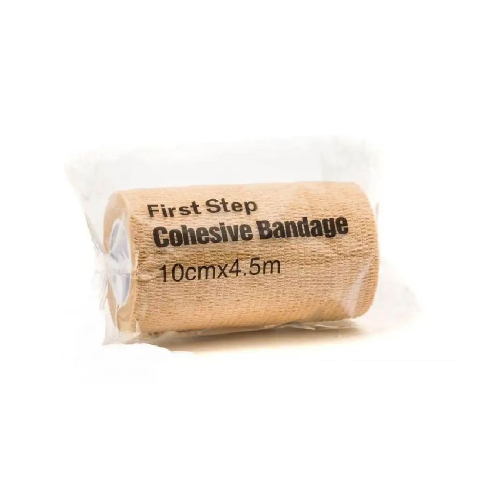 First Step Cohesive Bandage, Size 10cm x 4.5m