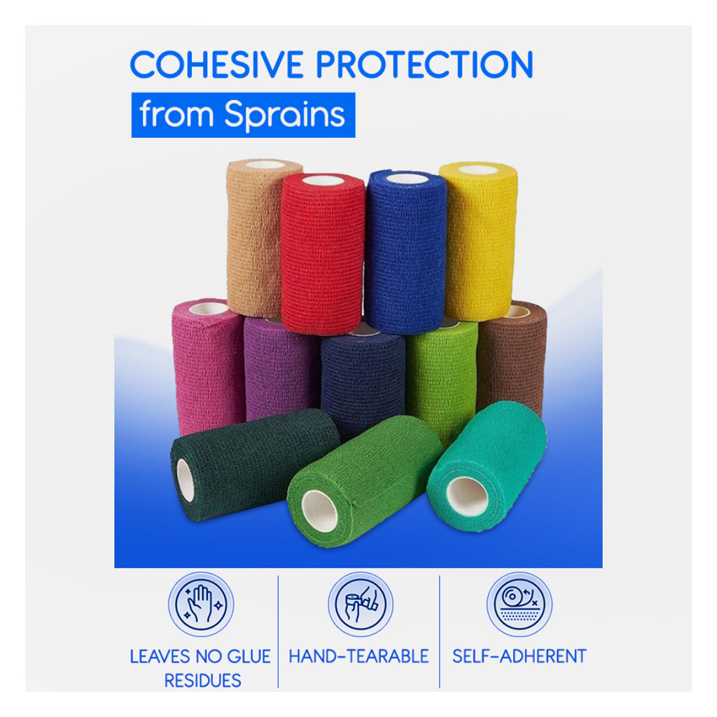First Step Cohesive Bandage, Size 5cm x 4.5m