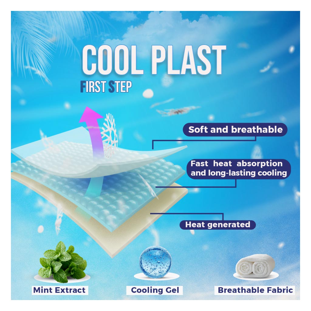 First Step Cool Plast Cool Patches For Children, Pack of 4's