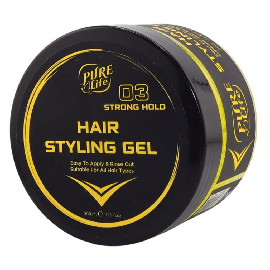 Pure Life 03 Strong Hold Hair Styling Gel 300ml