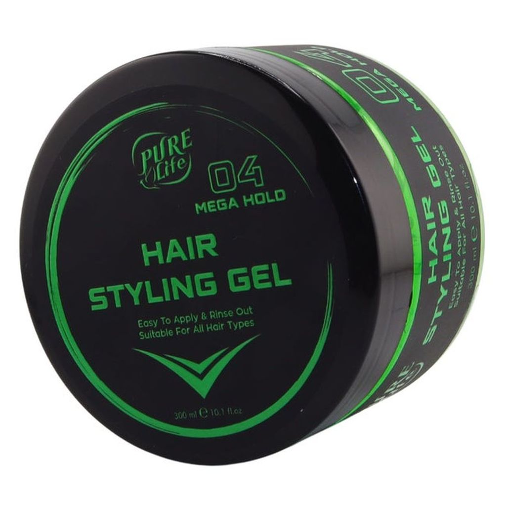Pure Life 04 Mega Hold Hair Styling Gel 300ml