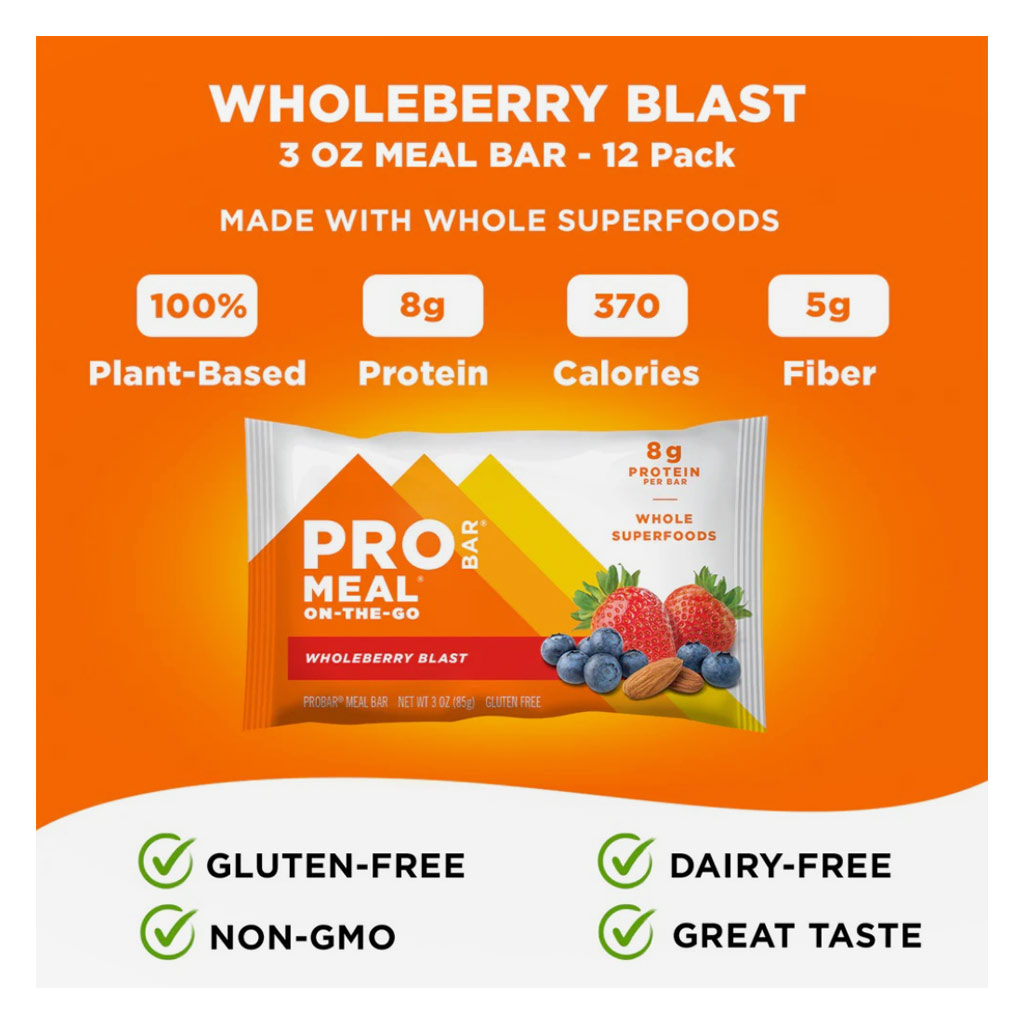 Probar Meal Wholeberry Blast Protein Bar 85g