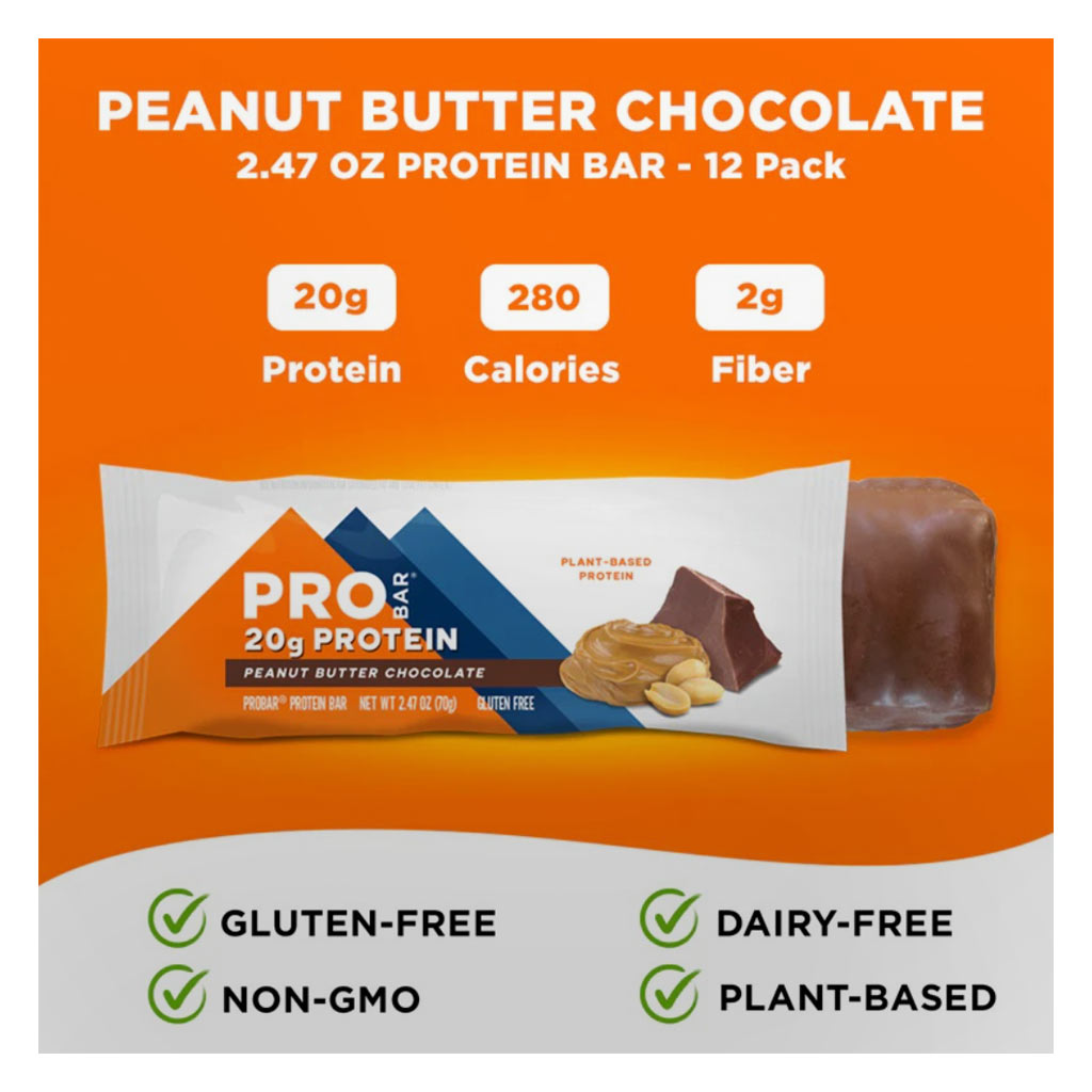 Probar Peanut Butter Chocolate Protein Bar 70g