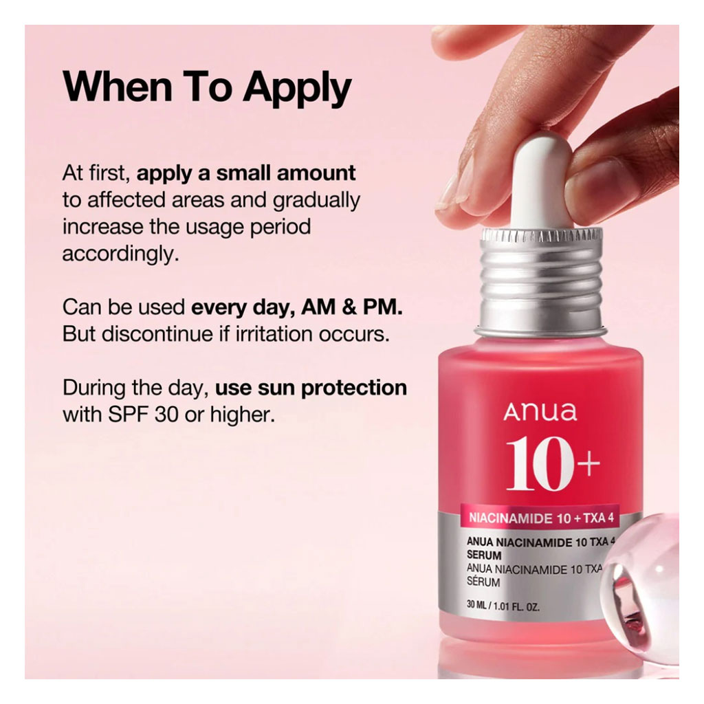Anua Niacinamide 10% + TXA 4% Dark Sport Correcting Serum 30ml
