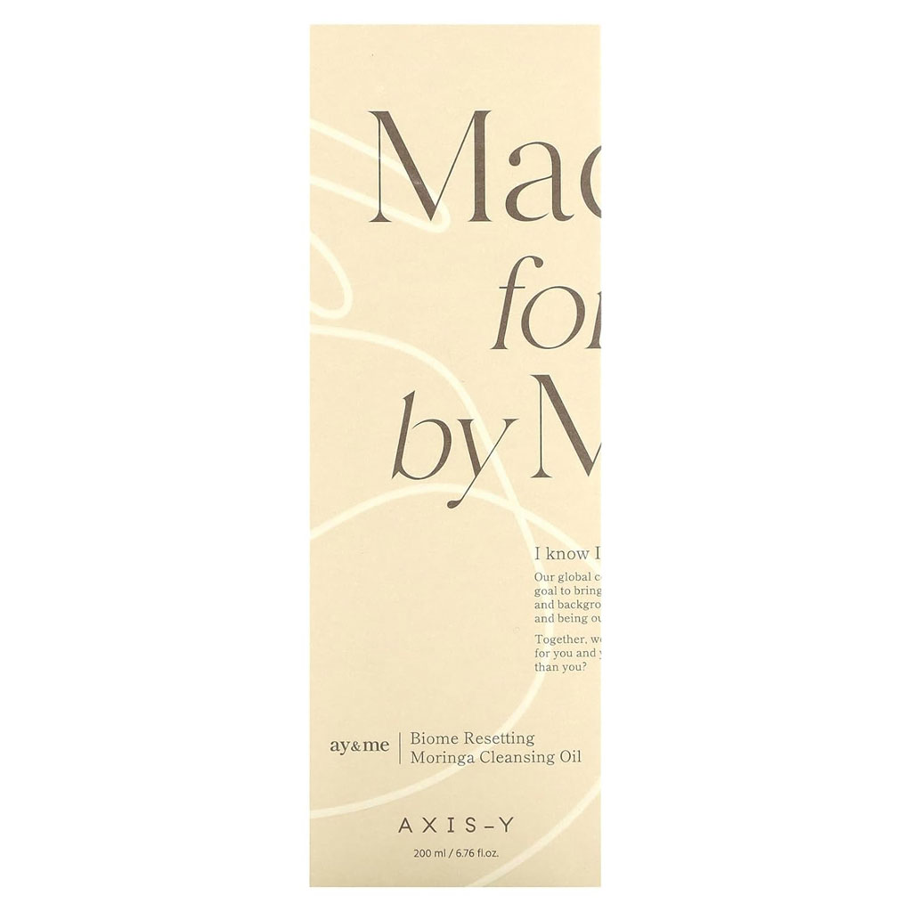 Axis-Y Biome Resetting Moringa Face Cleansing Oil 200ml