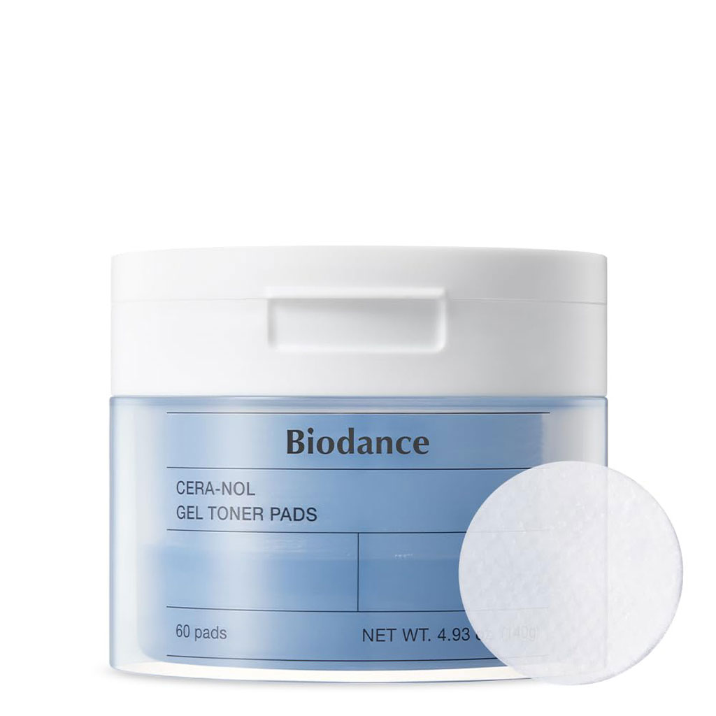 Biodance Cera-Nol Gel Facial Toner Pads, Pack of 60's