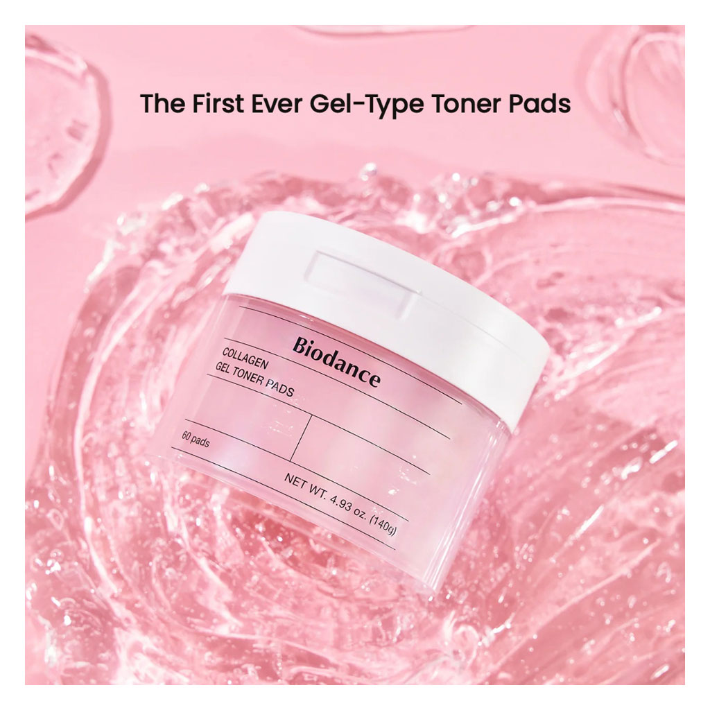 Biodance Collagen Gel Toner Pads, Pack of 60's