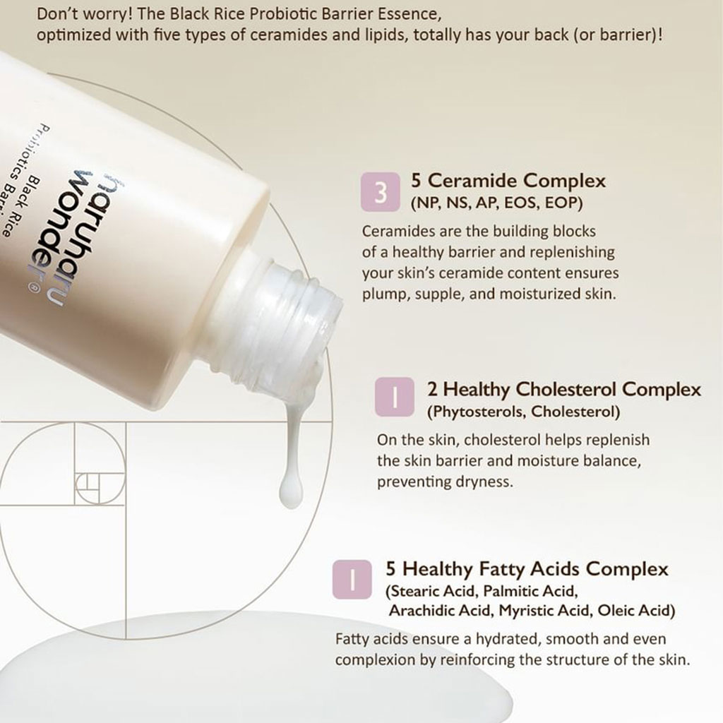 Haruharu Wonder Black Rice Probiotics Barrier Essence 120ml