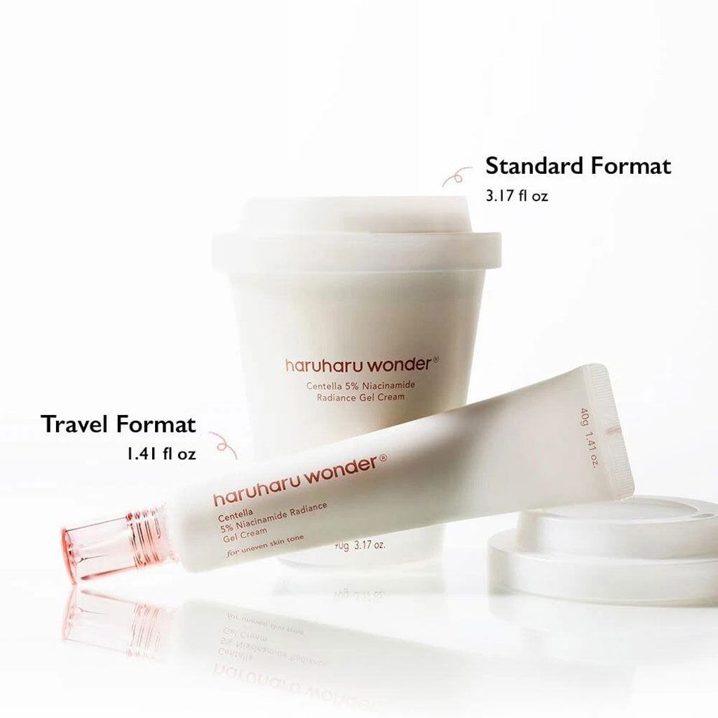 Haruharu Wonder Centella 5% Niacinamide Radiance Gel Cream 90g